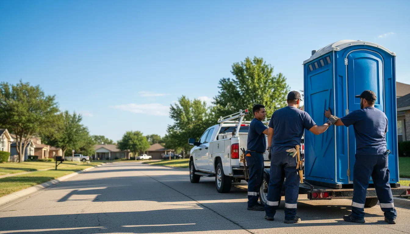 Portable Toilet Rental in Geff, IL near me